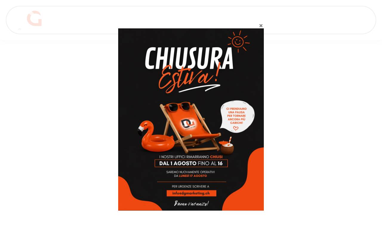 Anteprima del sito: DG Marketing Sagl