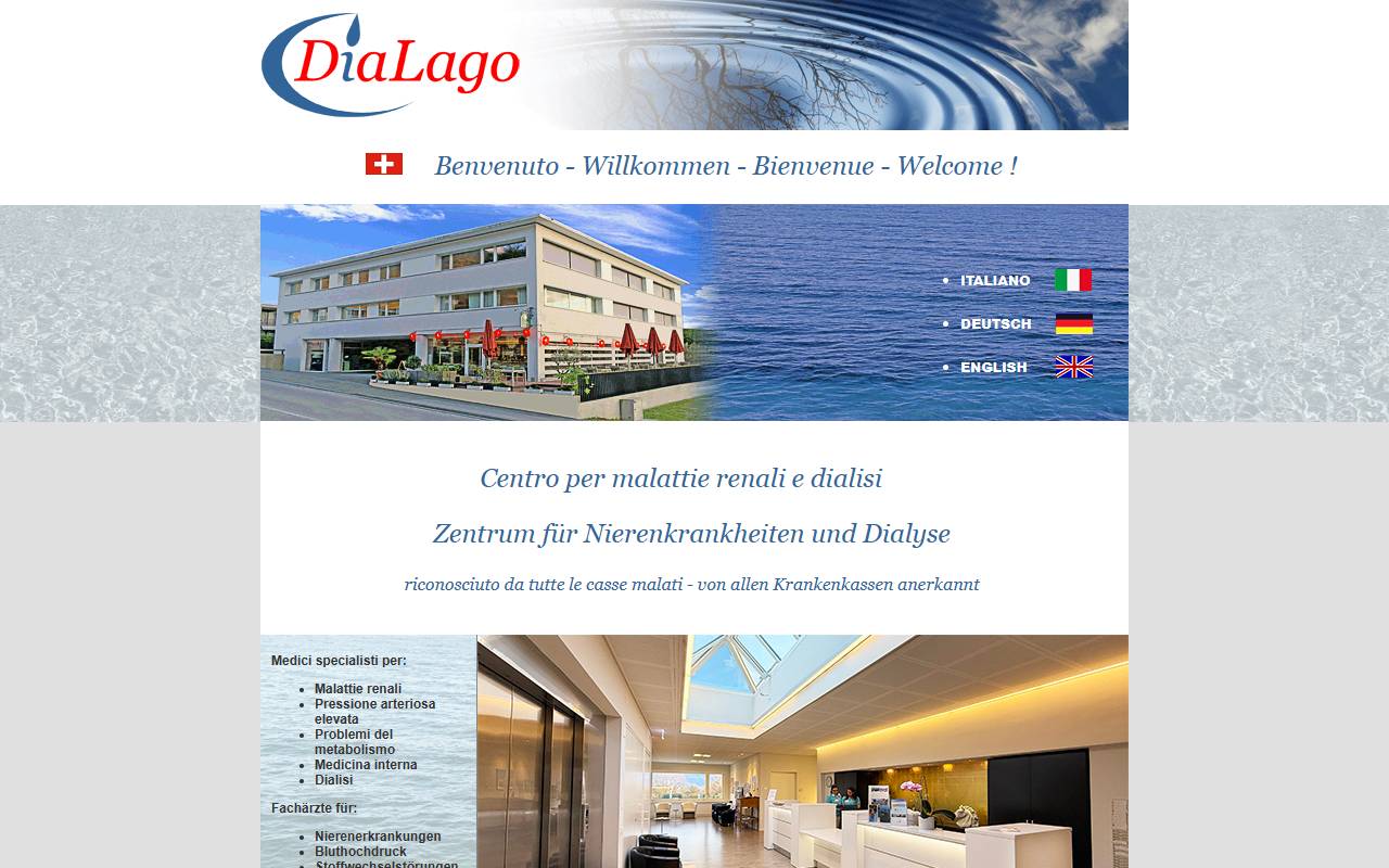 Anteprima del sito: DiaLago SA