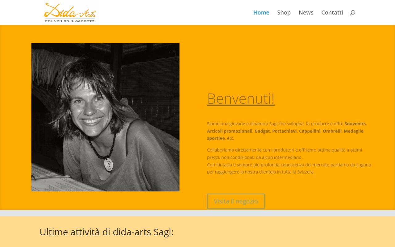 Anteprima del sito: dida-arts Sagl