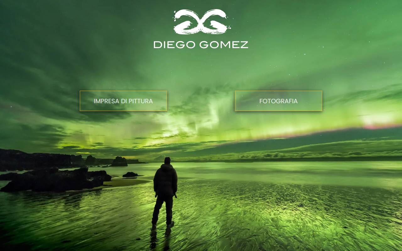 Anteprima del sito: Diego Gomez impresa di pittura Sagl
