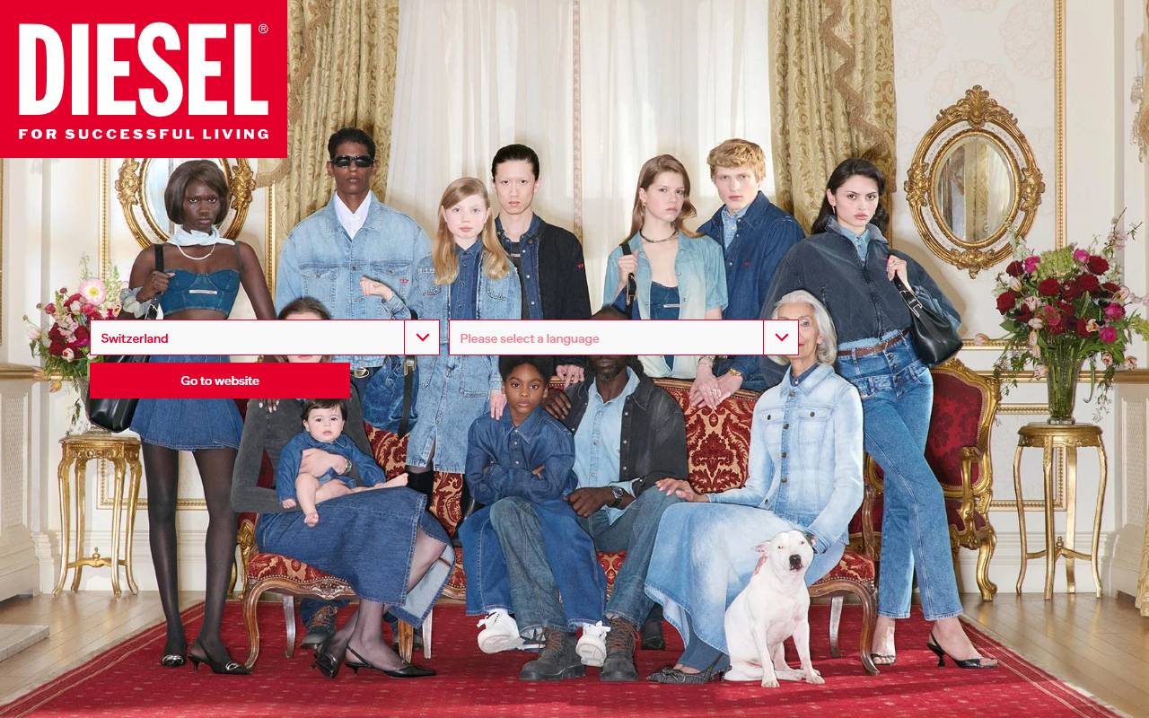 Anteprima del sito: Diesel Swiss SA