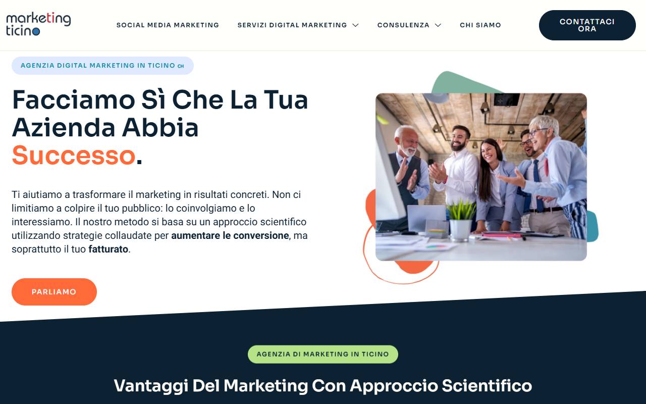 Anteprima del sito: Digimatica Sagl