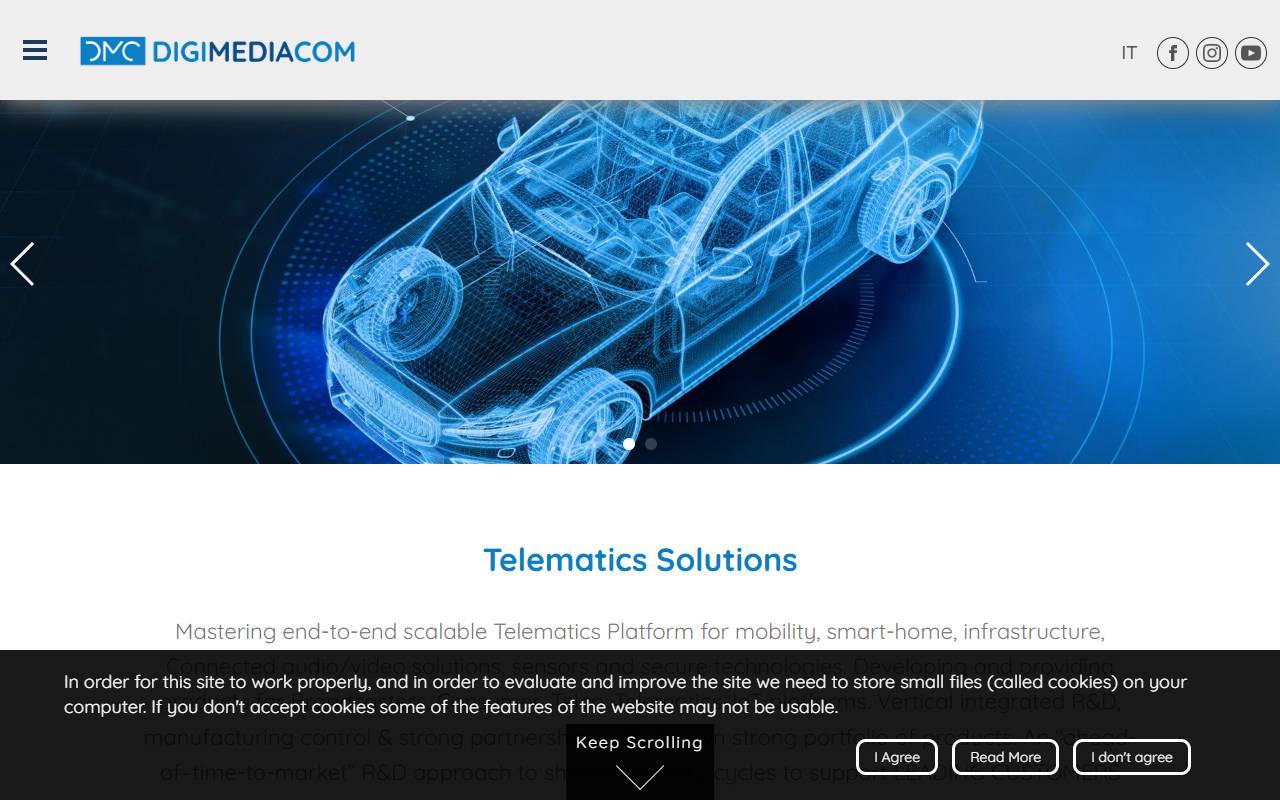 Anteprima del sito: Digimedia Com Sagl