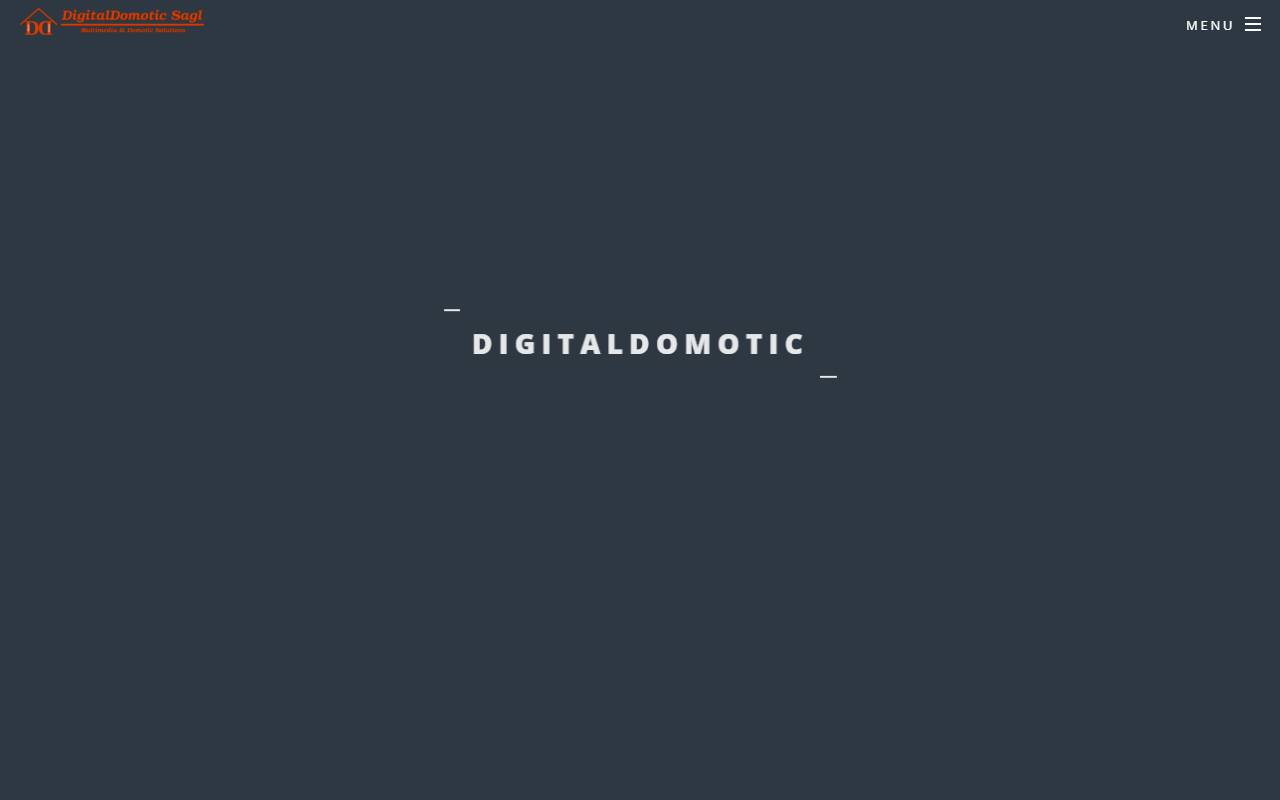 Anteprima del sito: Digitaldomotic Sagl