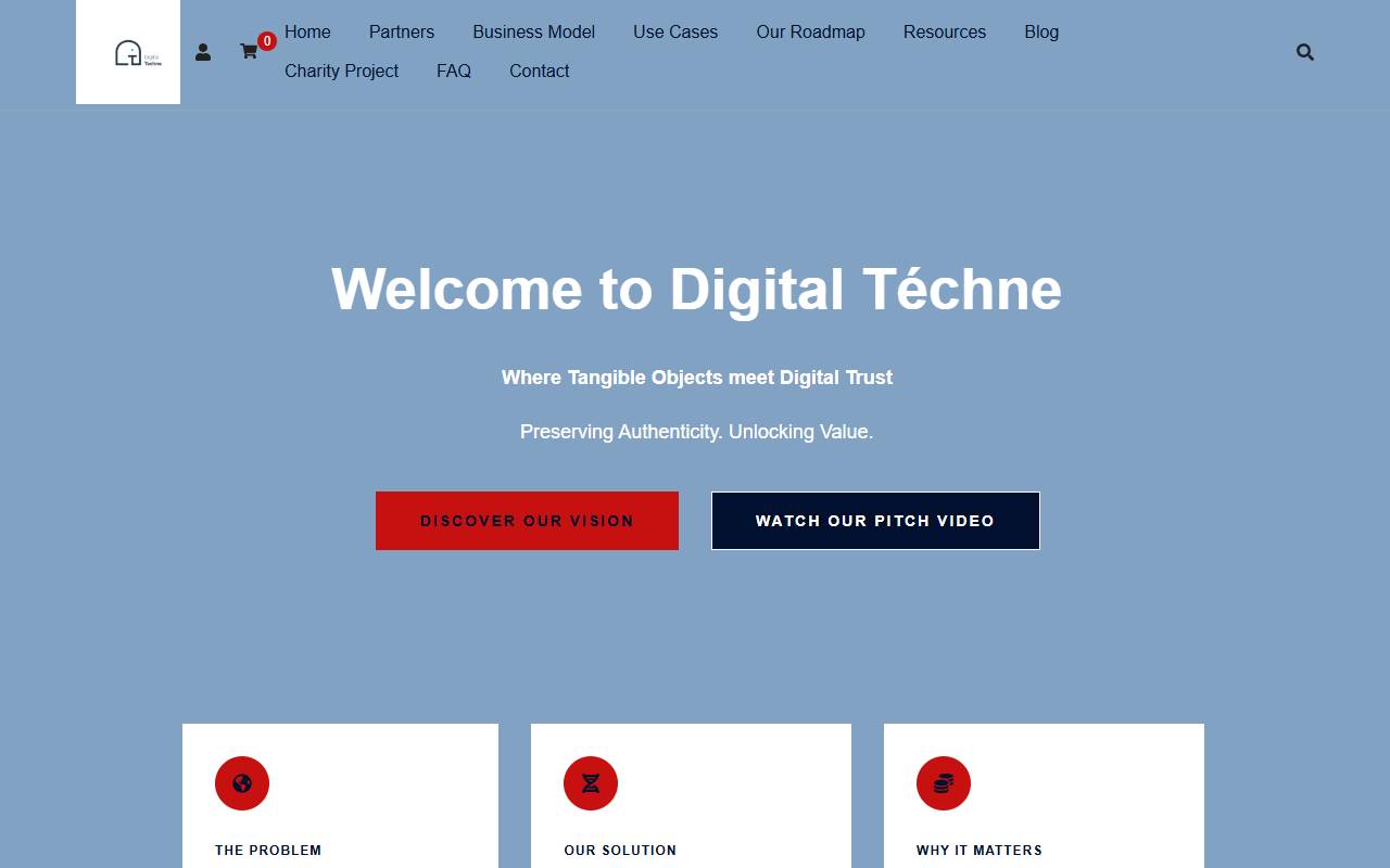 Anteprima del sito: Digital Techne Sagl