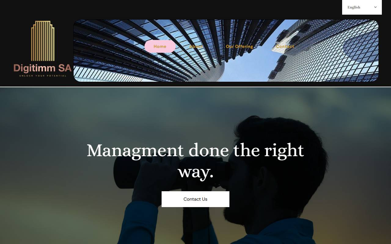 Anteprima del sito: Digitimm SA