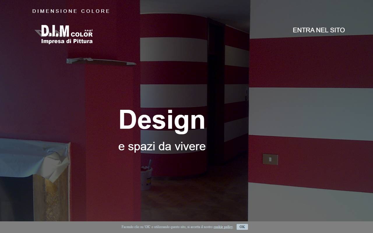 Anteprima del sito: D.I.M. Color Sagl