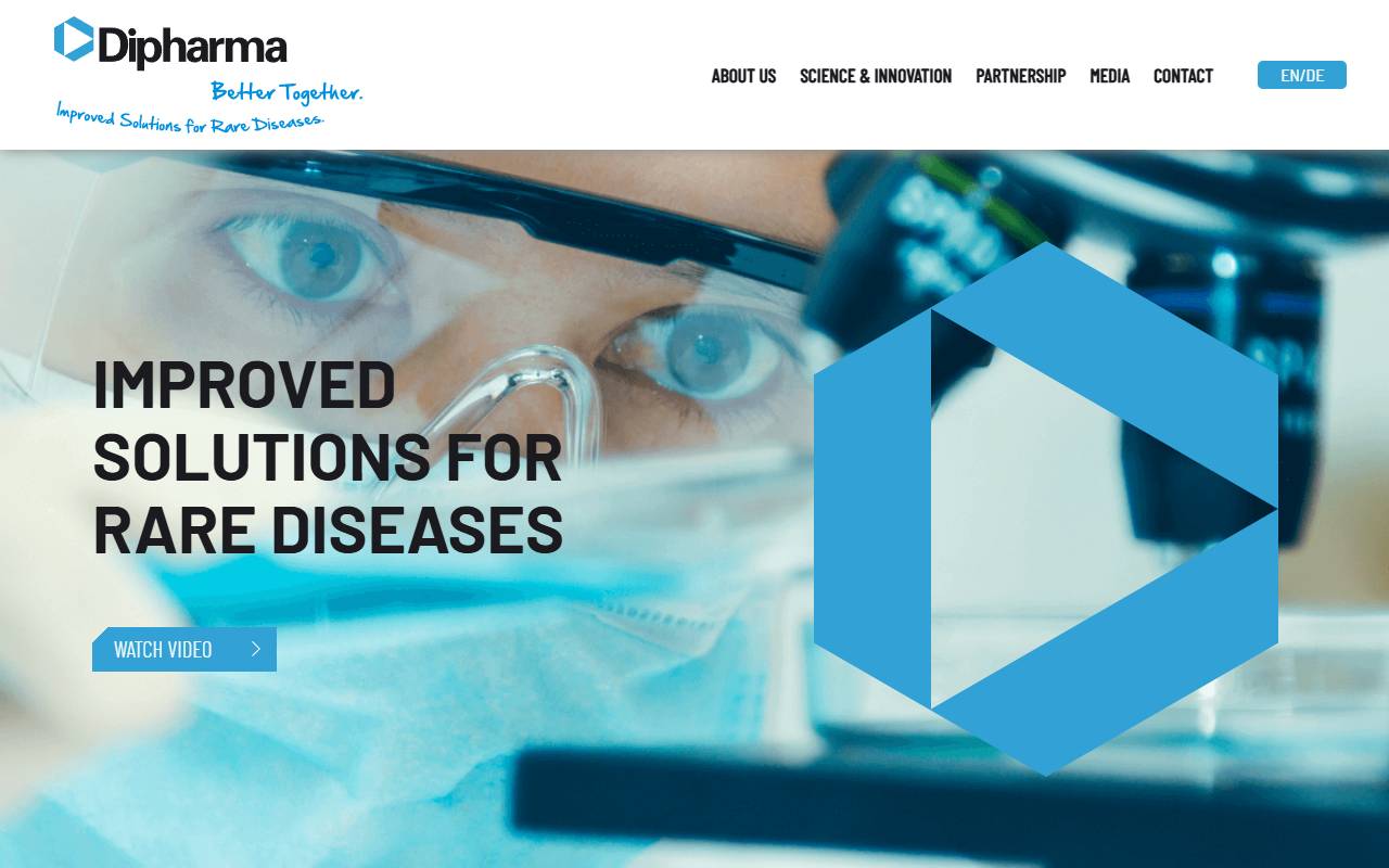 Anteprima del sito: Dipharma SA