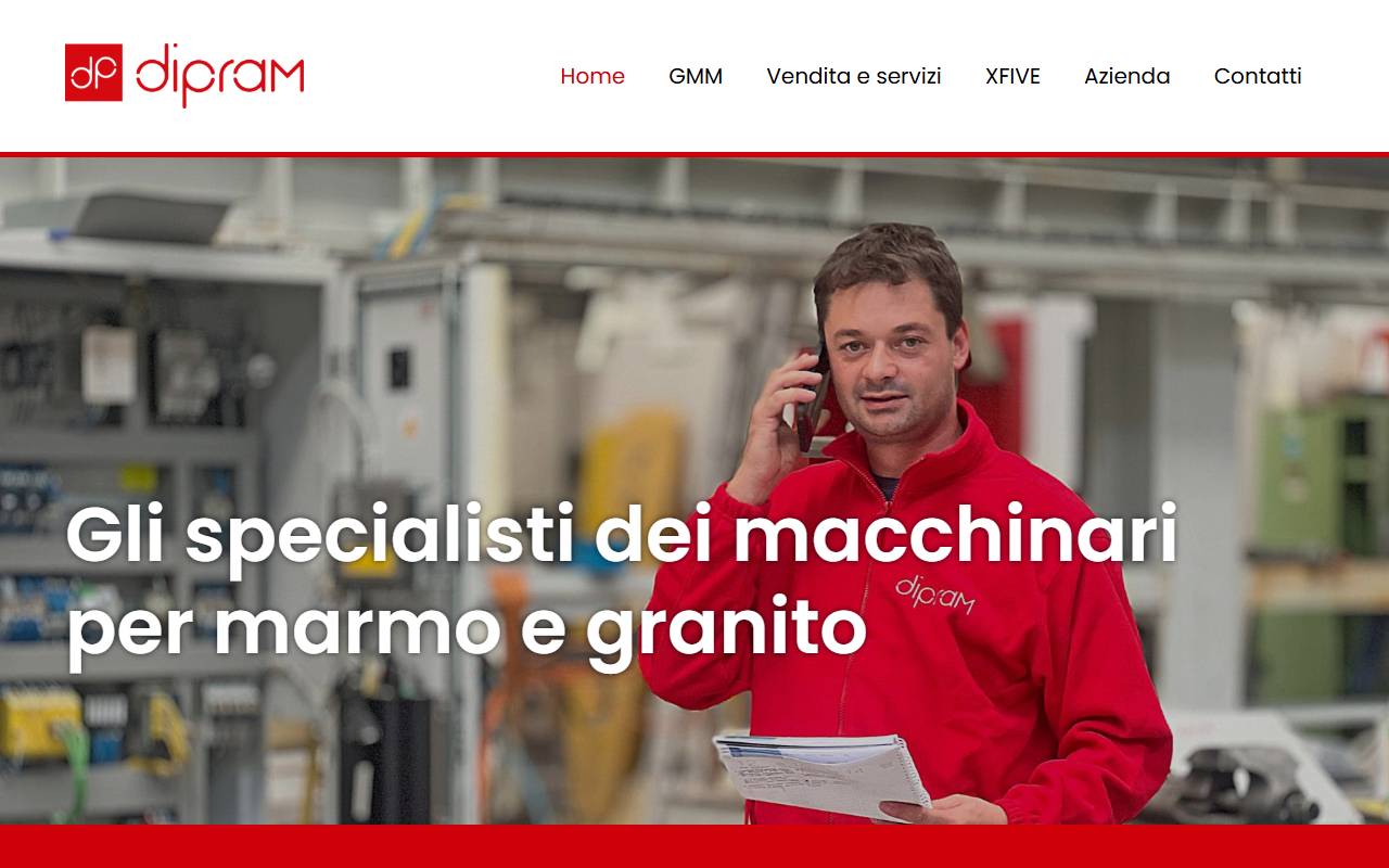Anteprima del sito: Dipram Sagl