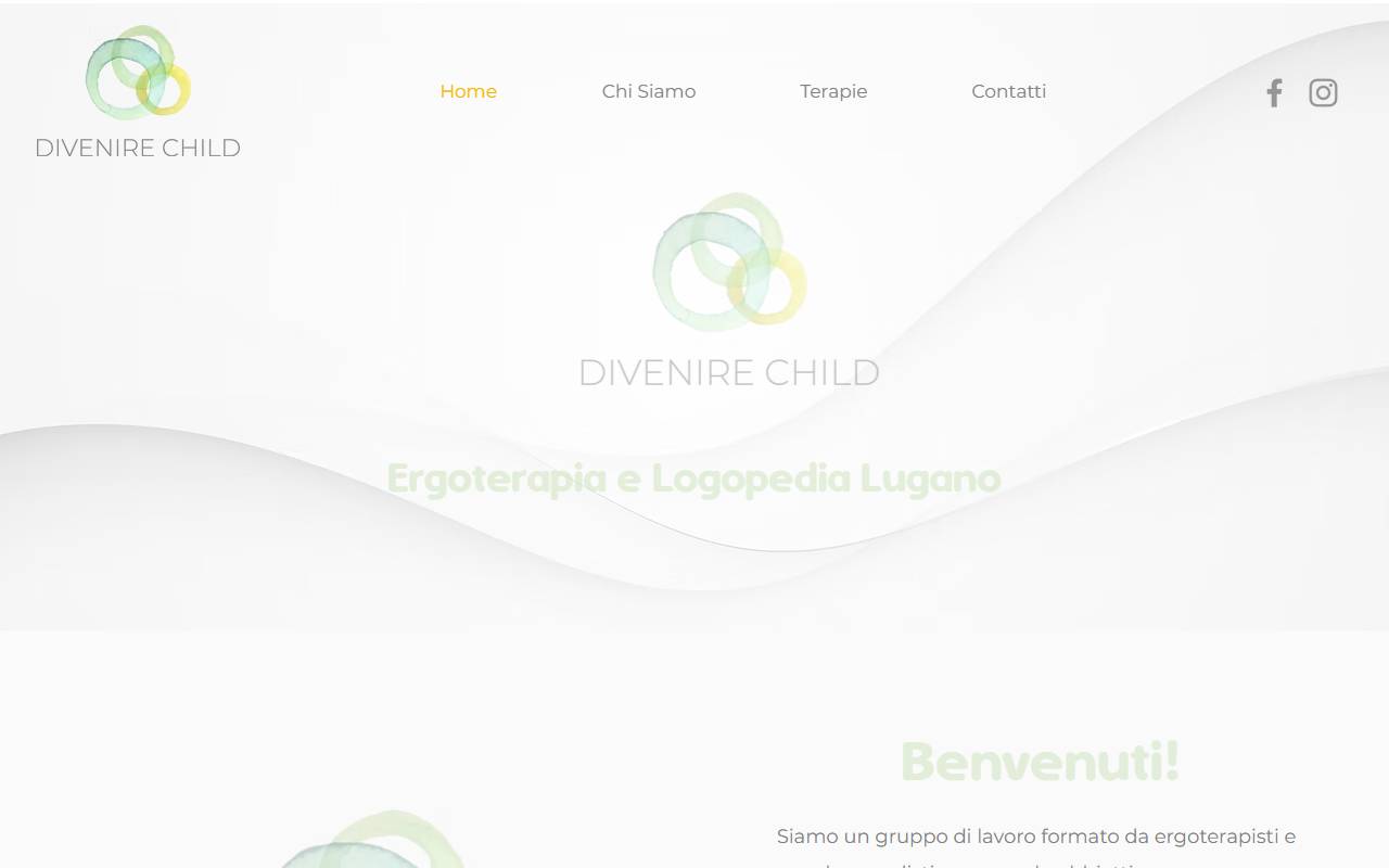 Anteprima del sito: Divenire Child Sagl