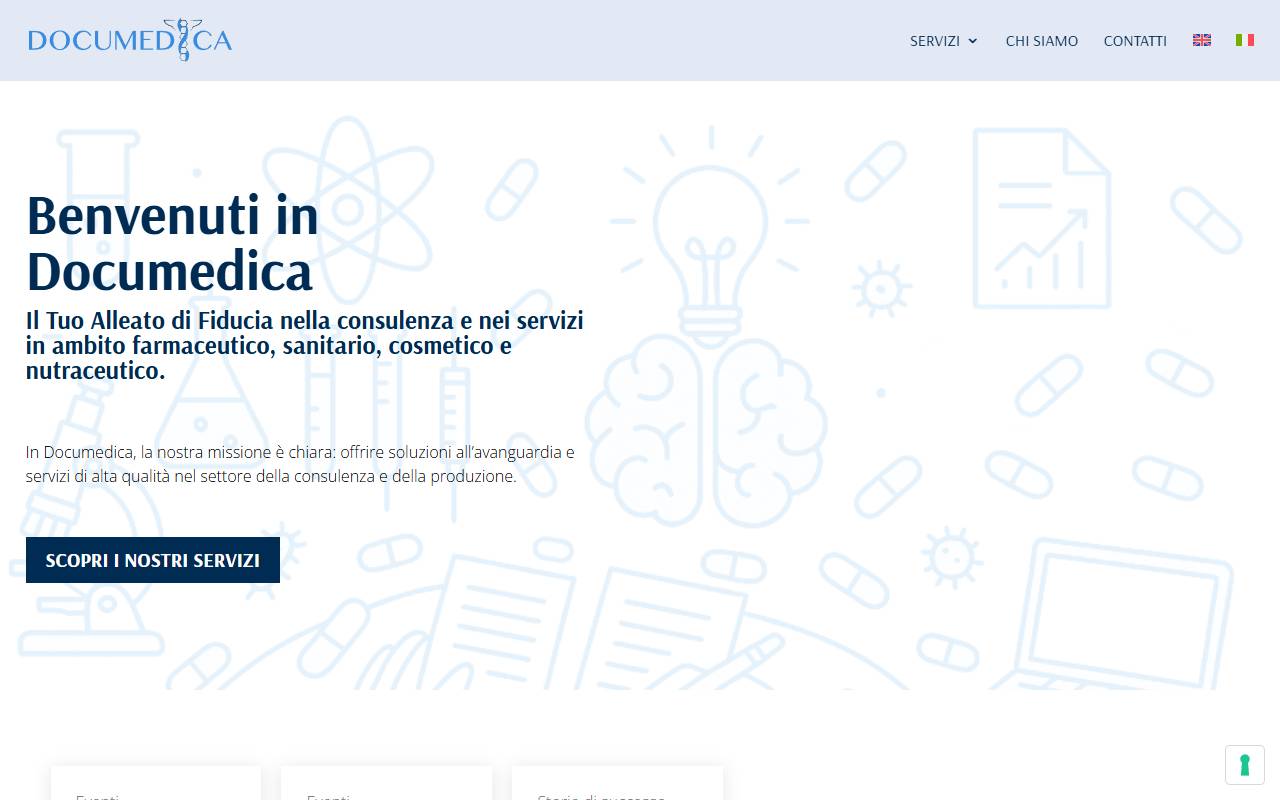 Anteprima del sito: DOCUMEDICA SA