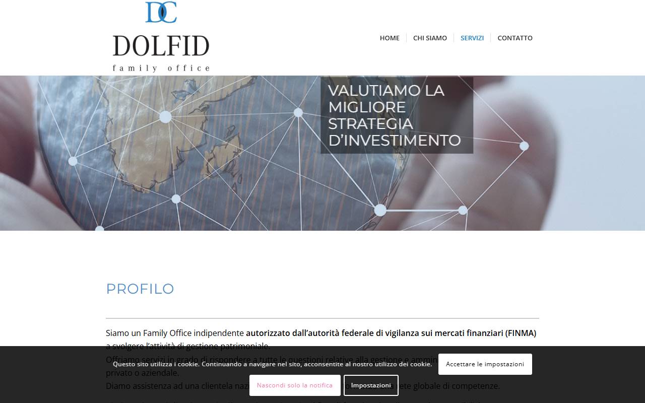 Anteprima del sito: DOLFID FAMILY OFFICE SA