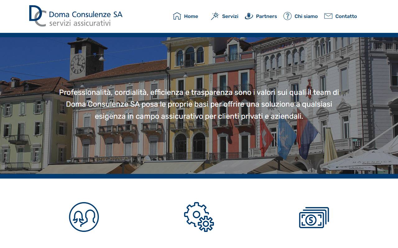 Anteprima del sito: DOMA CONSULENZE SA