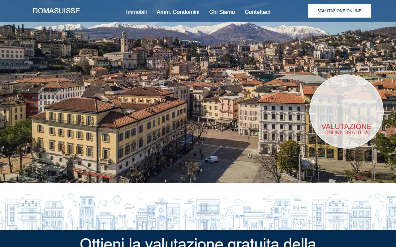 Anteprima del sito: DOMASUISSE SAGL