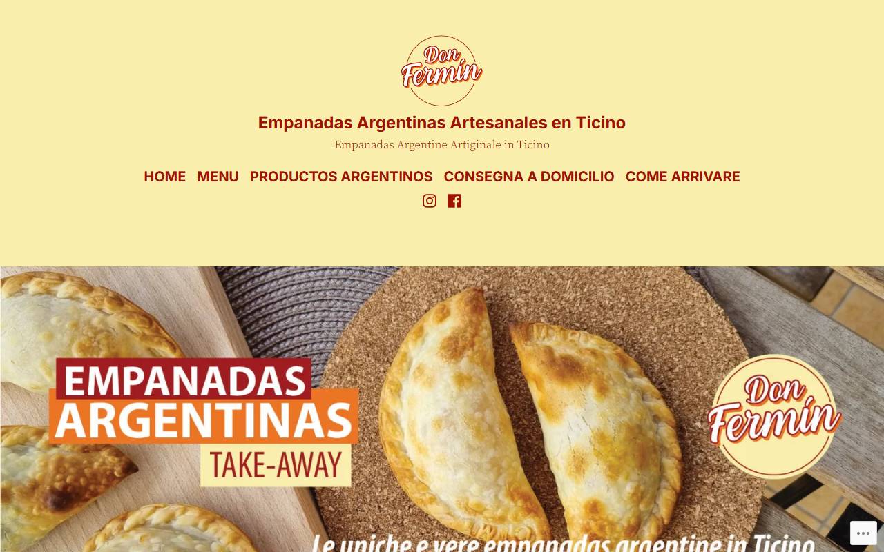 Anteprima del sito: Don Fermin, Fermin Pereda