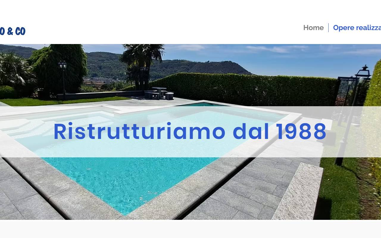 Anteprima del sito: DOSSI MARINO & CO SNC