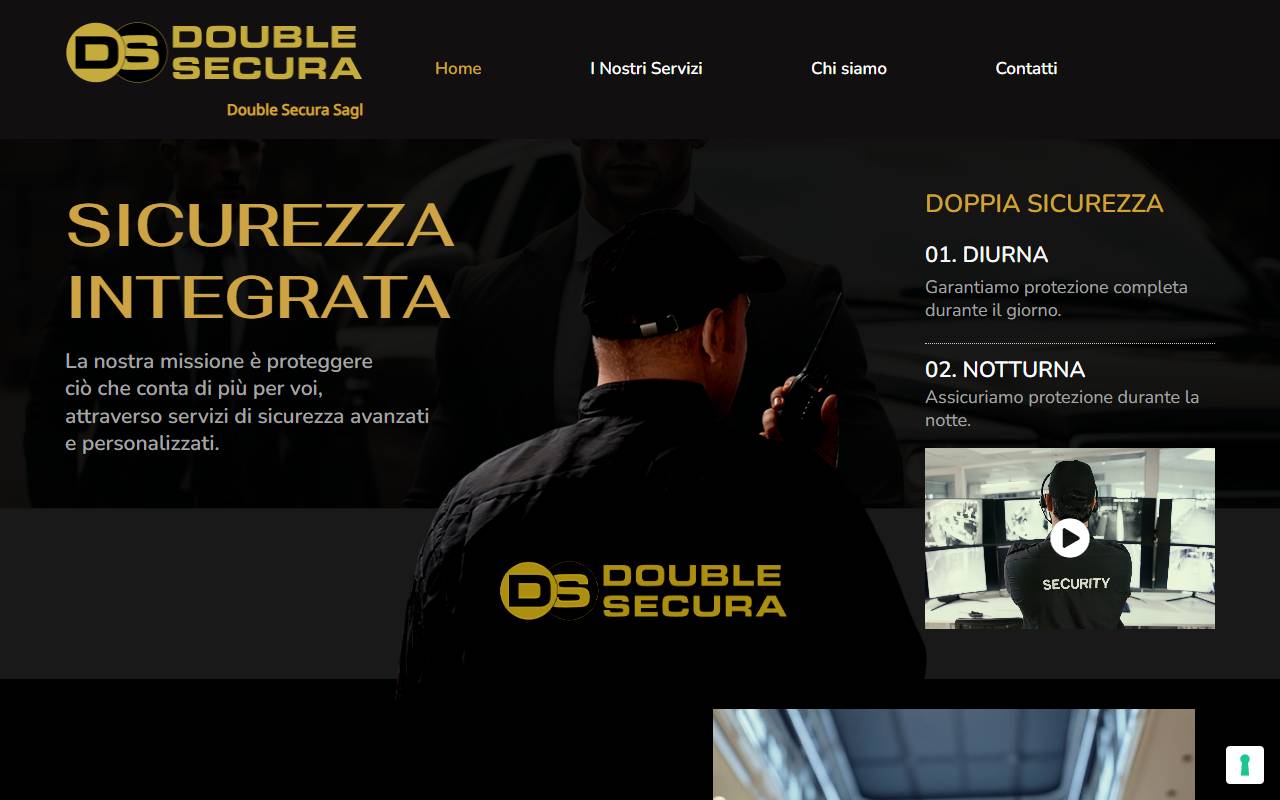 Anteprima del sito: Double Secura Sagl