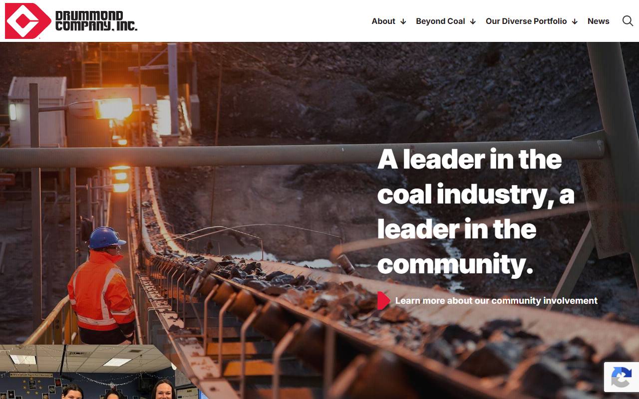 Anteprima del sito: DRUMMOND COAL SALES INTERNATIONAL LLC, Birmingham, Paradiso Branch