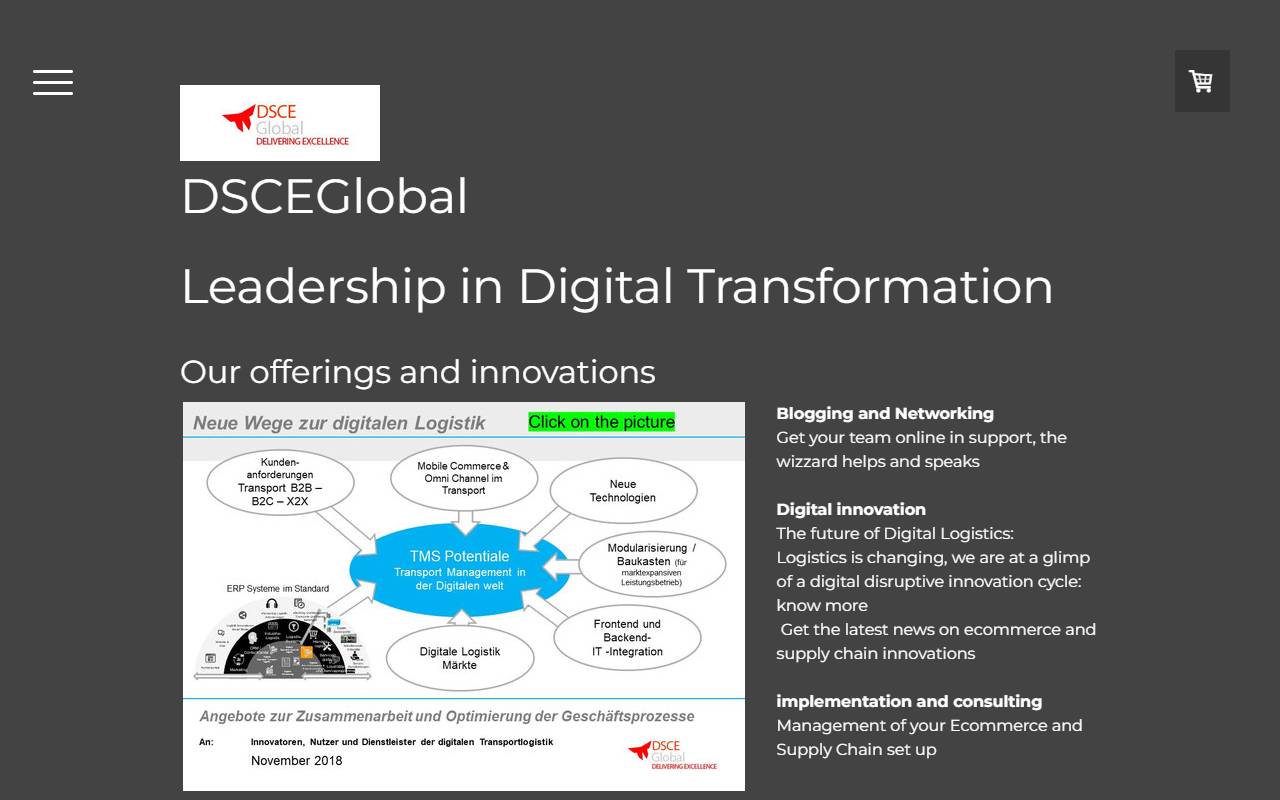 Anteprima del sito: DSCEGlobal di Jobst Dietmar