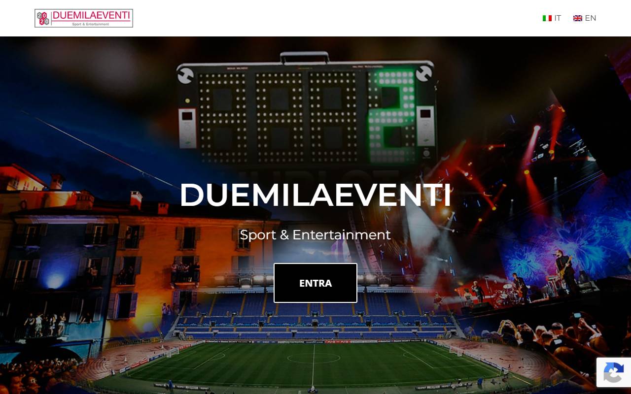 Anteprima del sito: Duemilaeventi SA