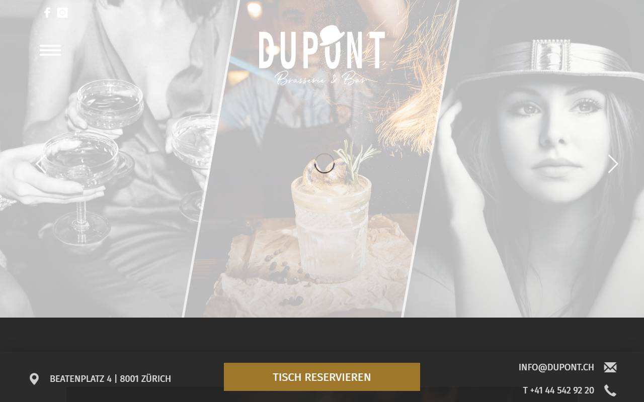 Anteprima del sito: Dupont Media