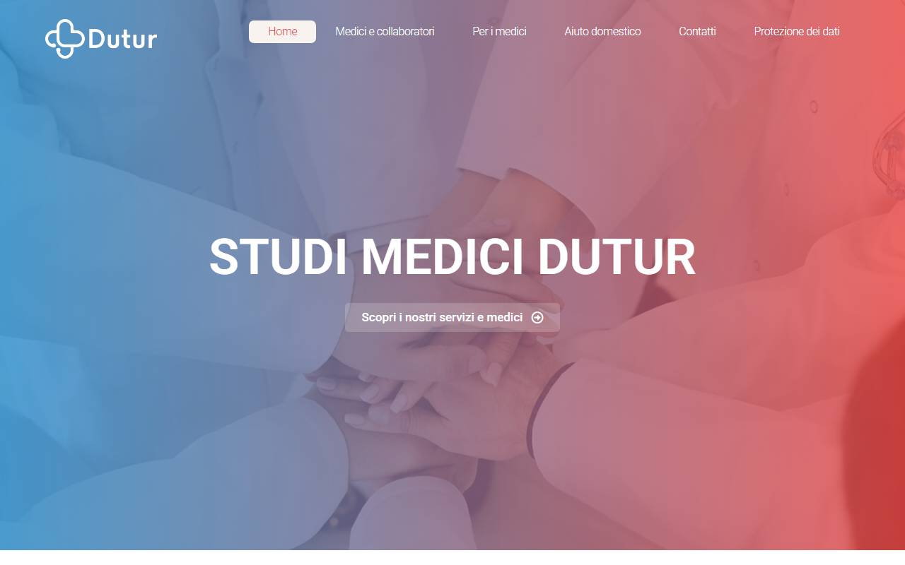 Anteprima del sito: Dutur SA
