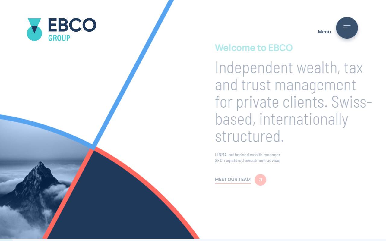 Anteprima del sito: Ebco Fiduciaria SA