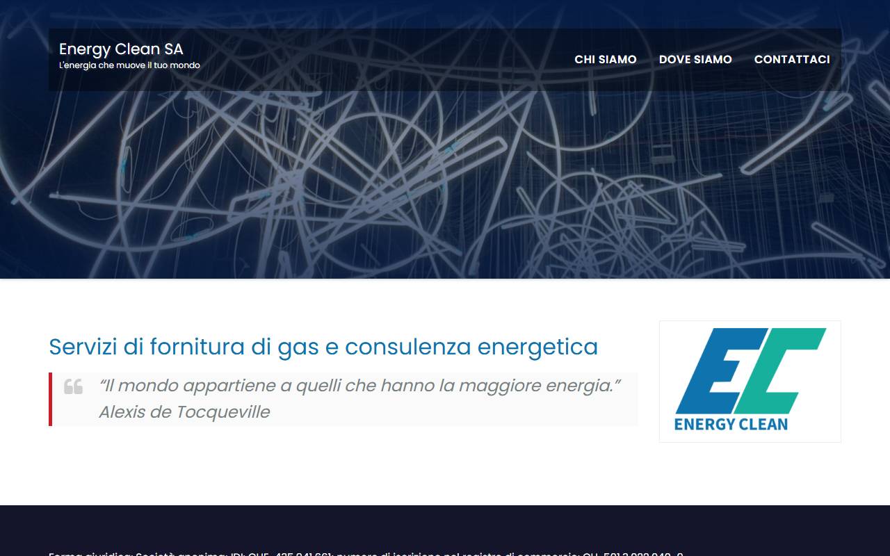Anteprima del sito: EC Energy Clean SA