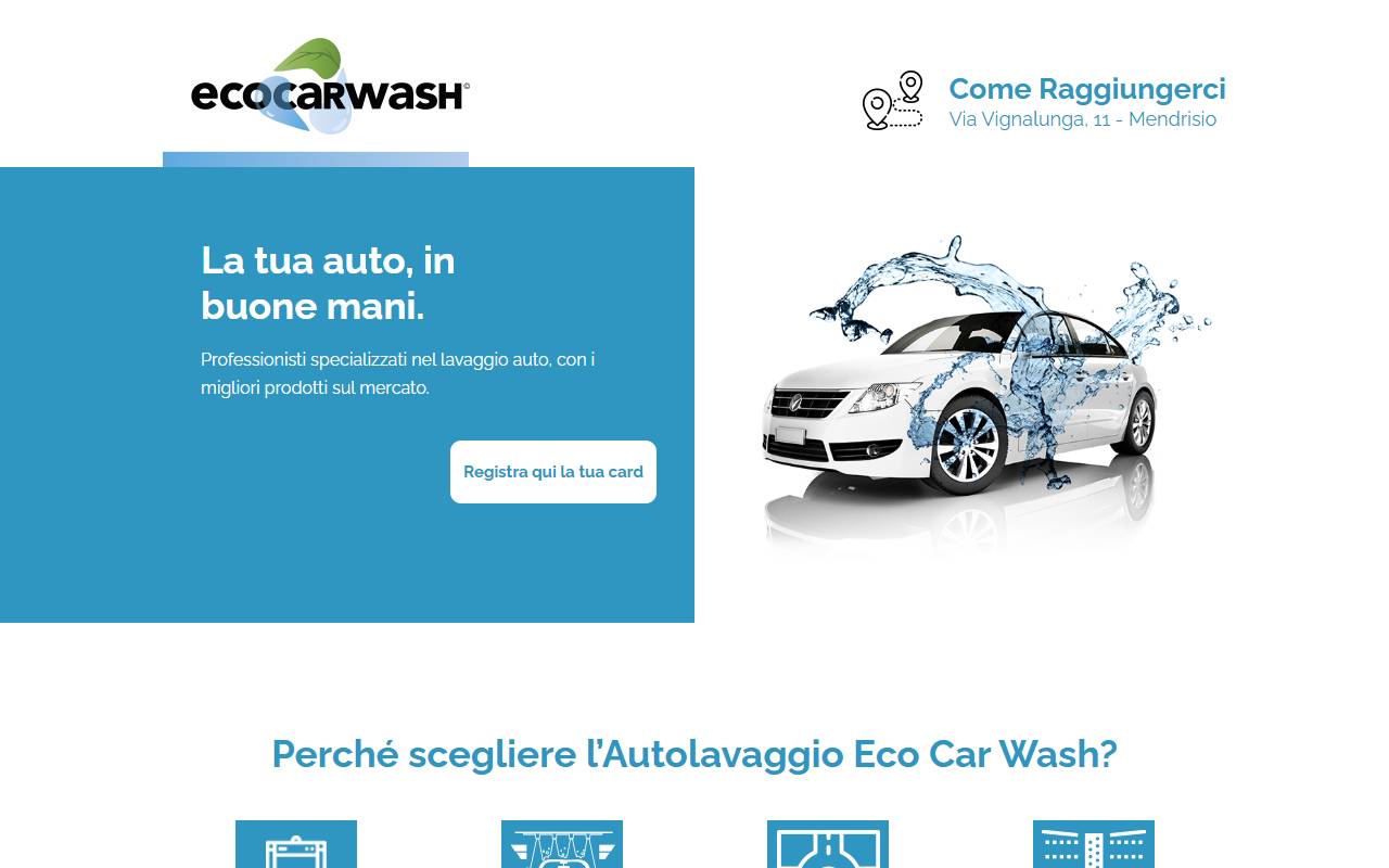 Anteprima del sito: ecoCarWash SA