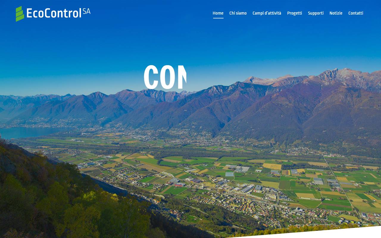 Anteprima del sito: ECOCONTROL SA