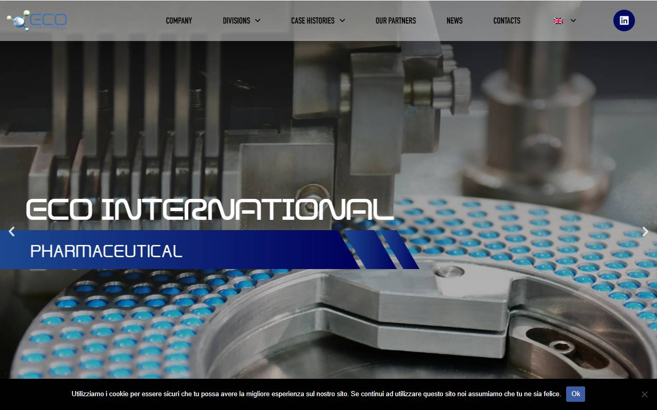 Anteprima del sito: ECO INTERNATIONAL SA