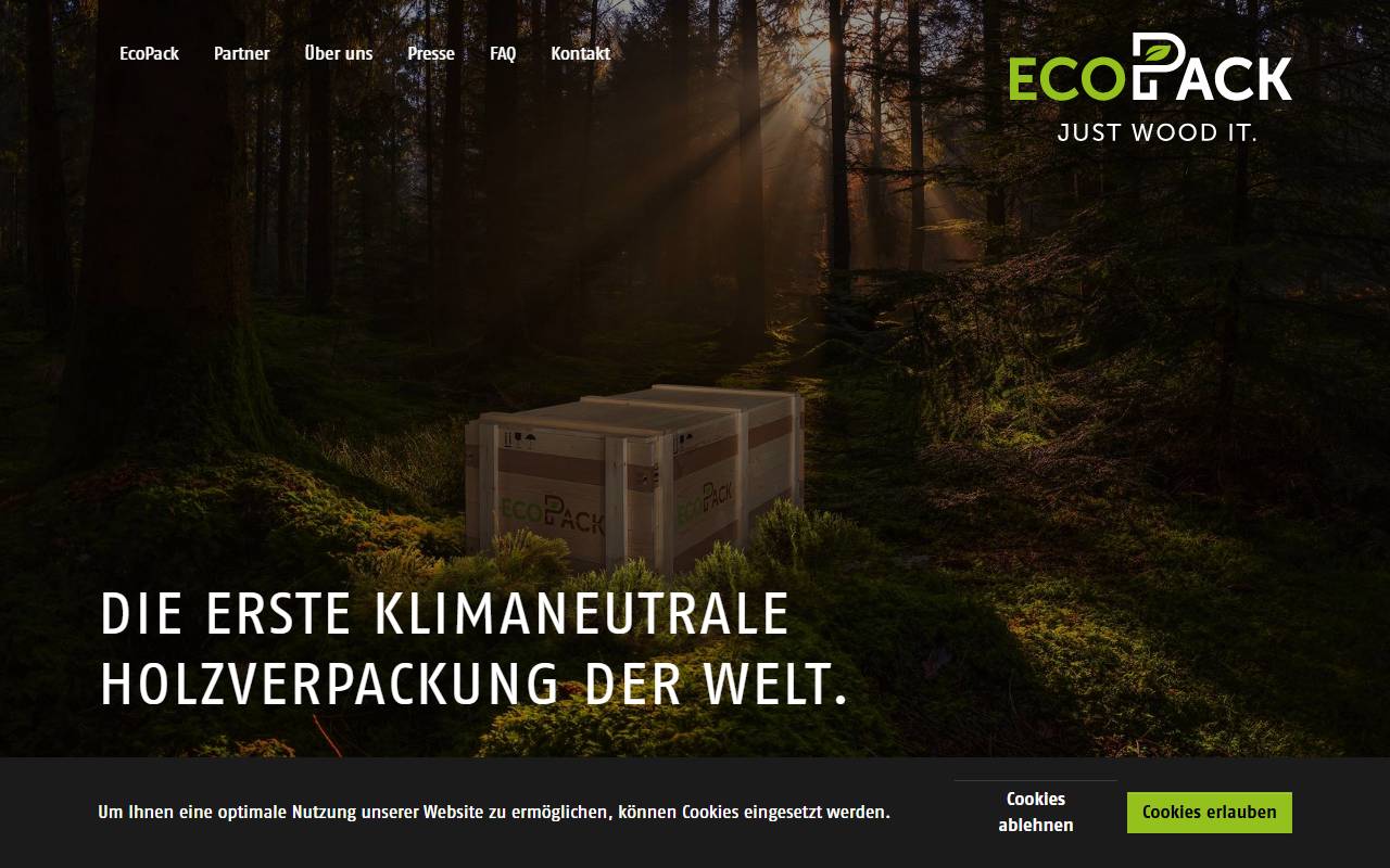 Anteprima del sito: ECOPACK SWISS Sagl