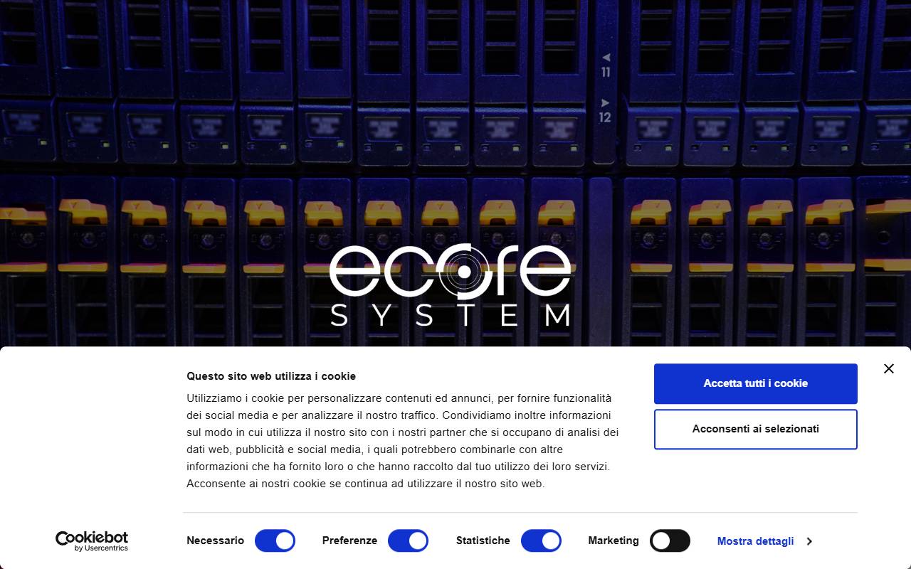 Anteprima del sito: ECORESYSTEM SWISS SA