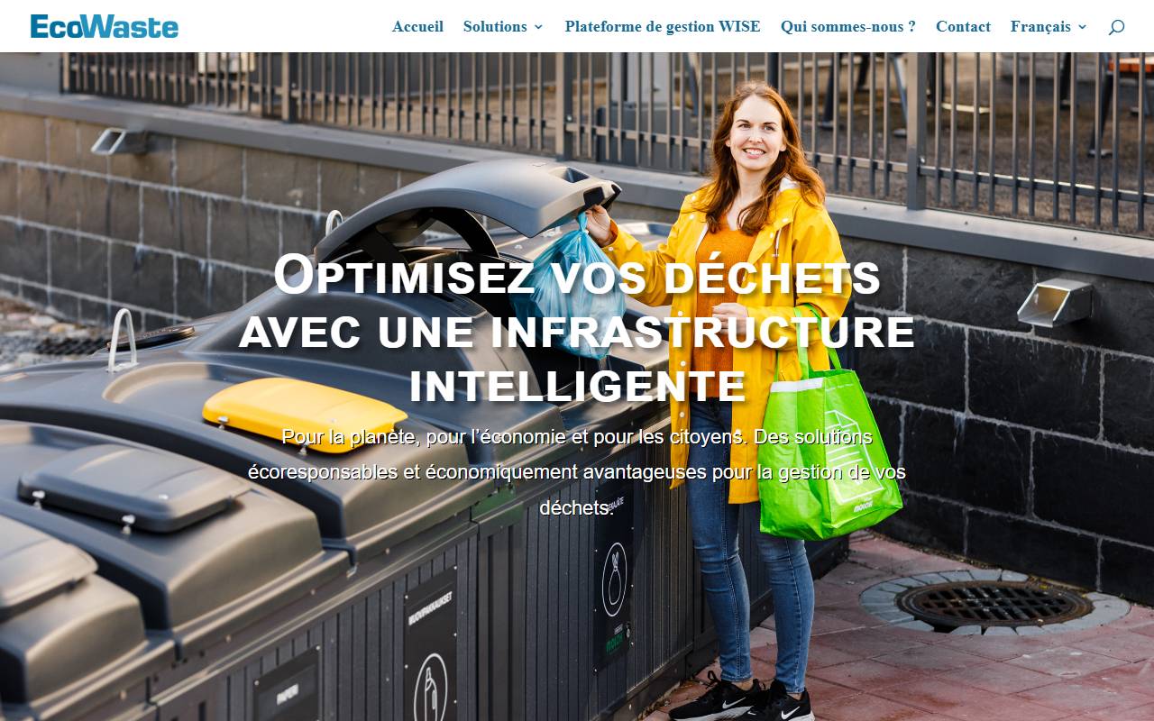 Anteprima del sito: EcoWaste di Cicio