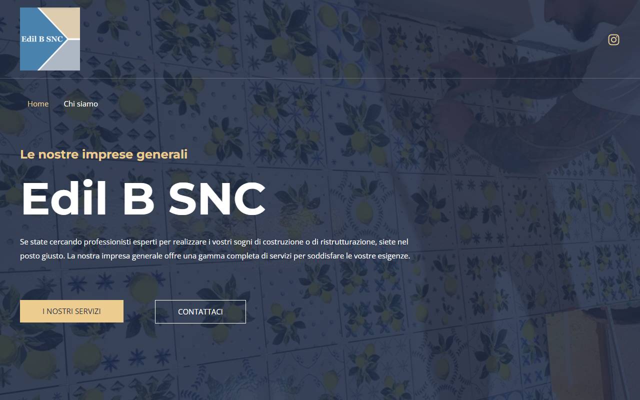 Anteprima del sito: Edil B SNC