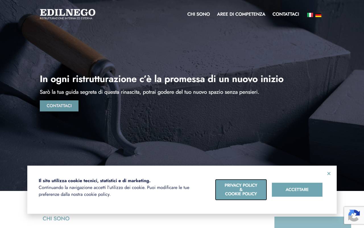 Anteprima del sito: Edilnego di Negovan Ilic