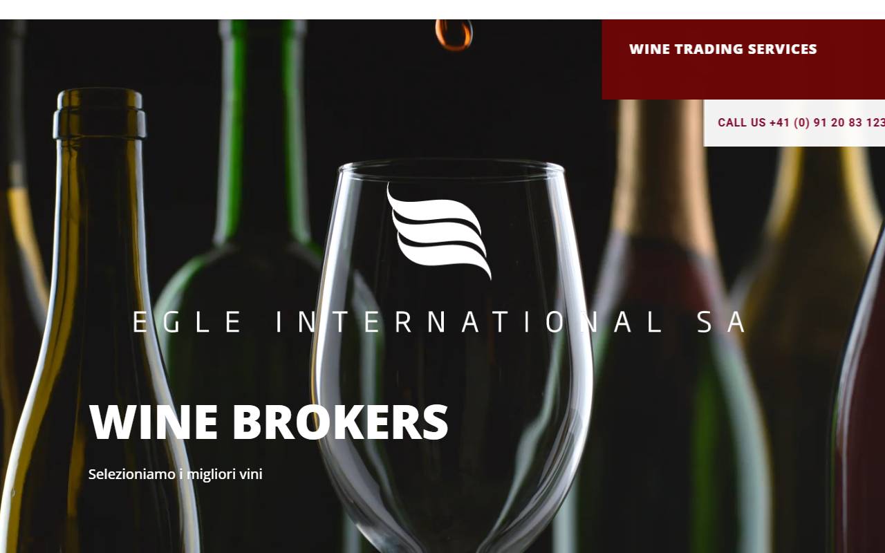 Anteprima del sito: EGLE INTERNATIONAL SA