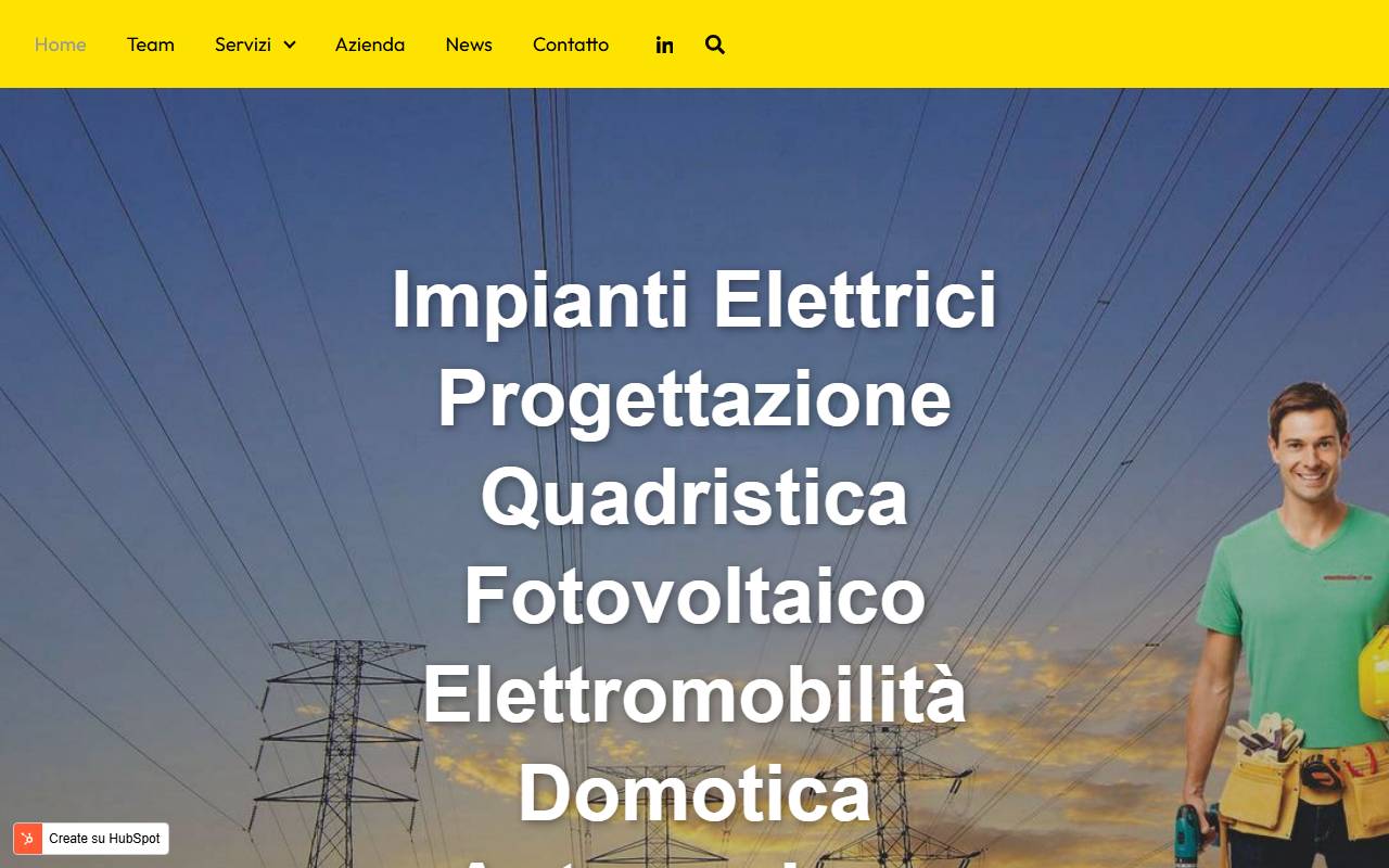 Anteprima del sito: Electrasim SA