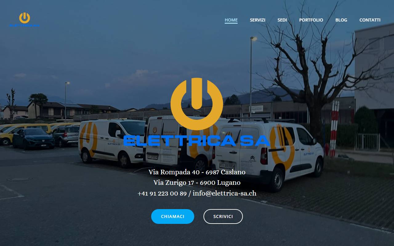 Anteprima del sito: ELETTRICA SA
