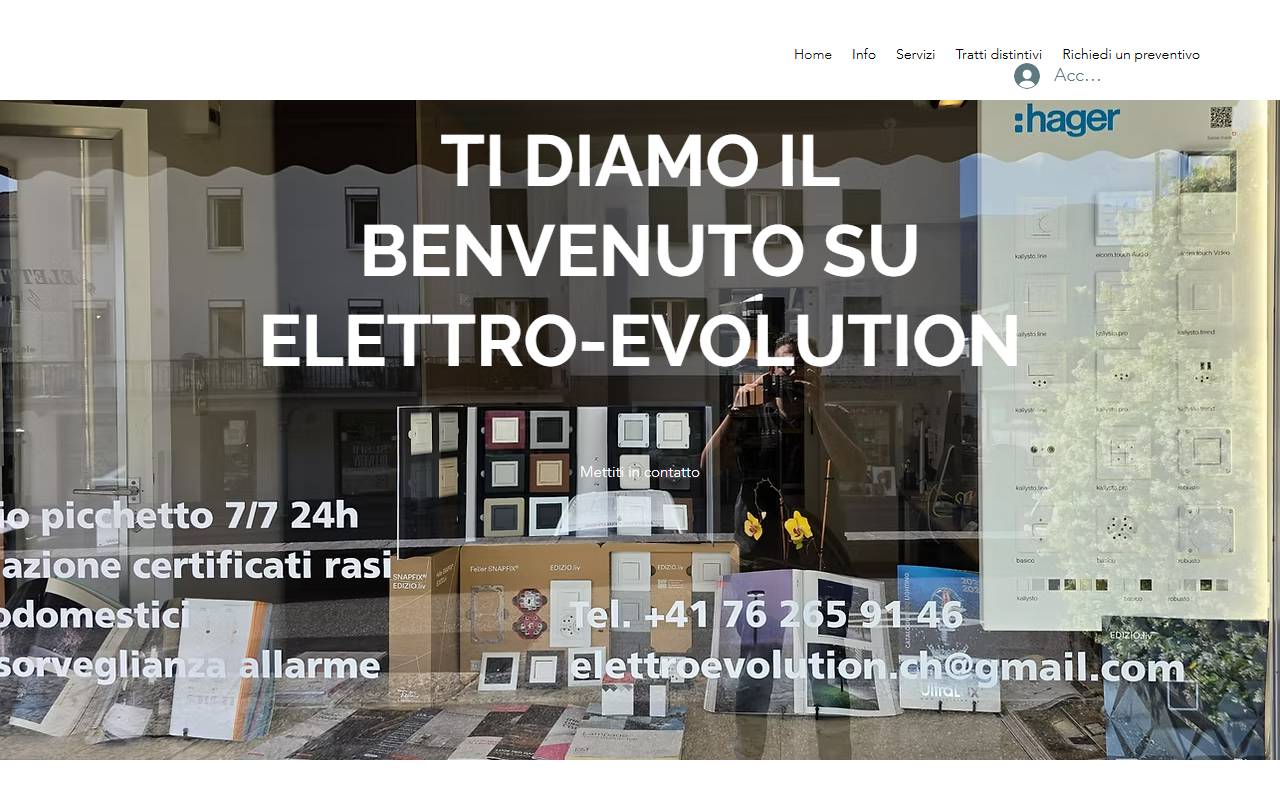 Anteprima del sito: Elettro-Evolution di Kitanovski