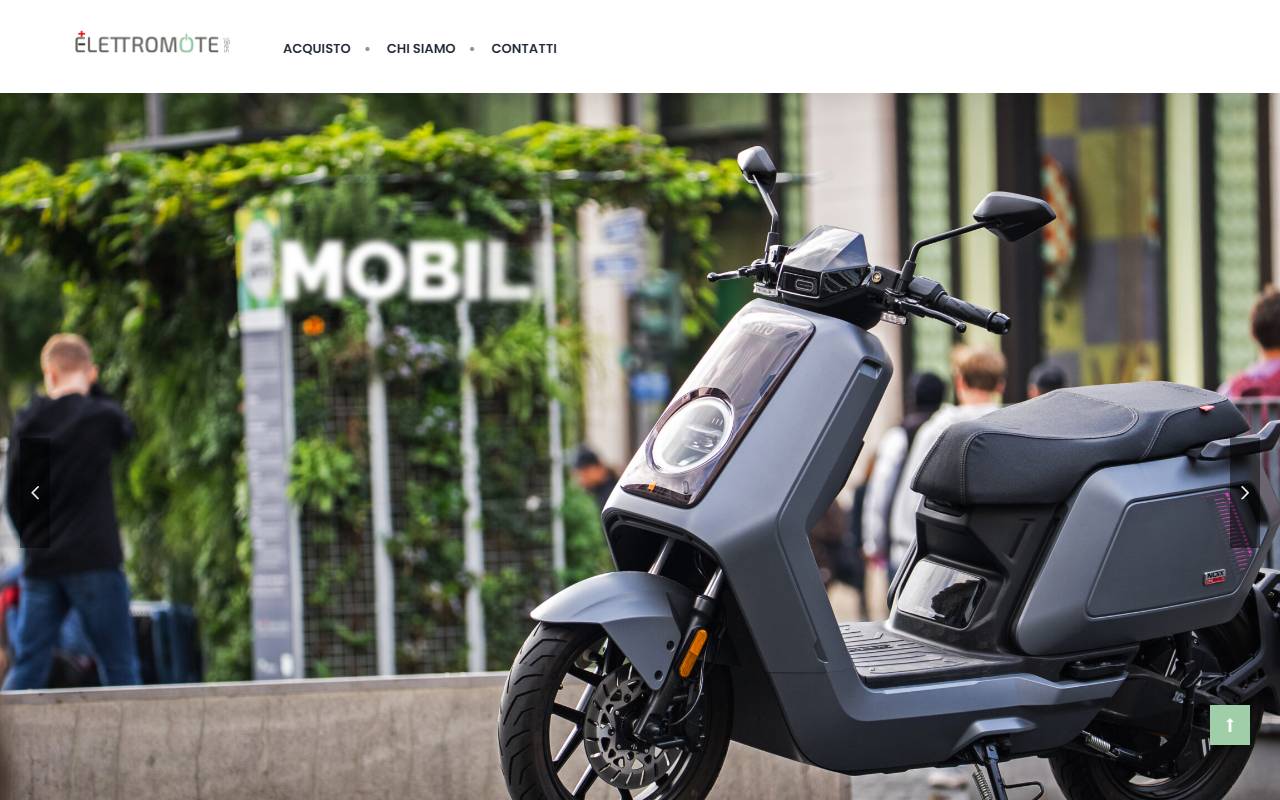 Anteprima del sito: ELETTROMOTE Sagl