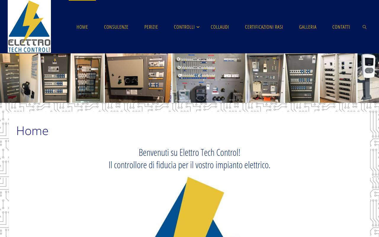 Anteprima del sito: Elettro Tech Control Sagl