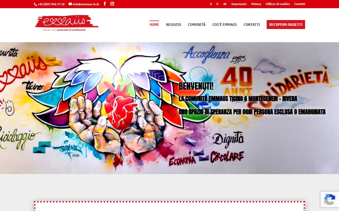 Comunitร Emmaus Ticino