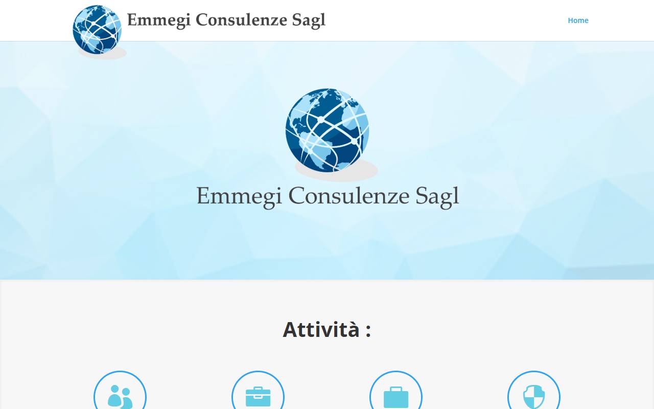 Anteprima del sito: EMMEGI Consulenze Sagl