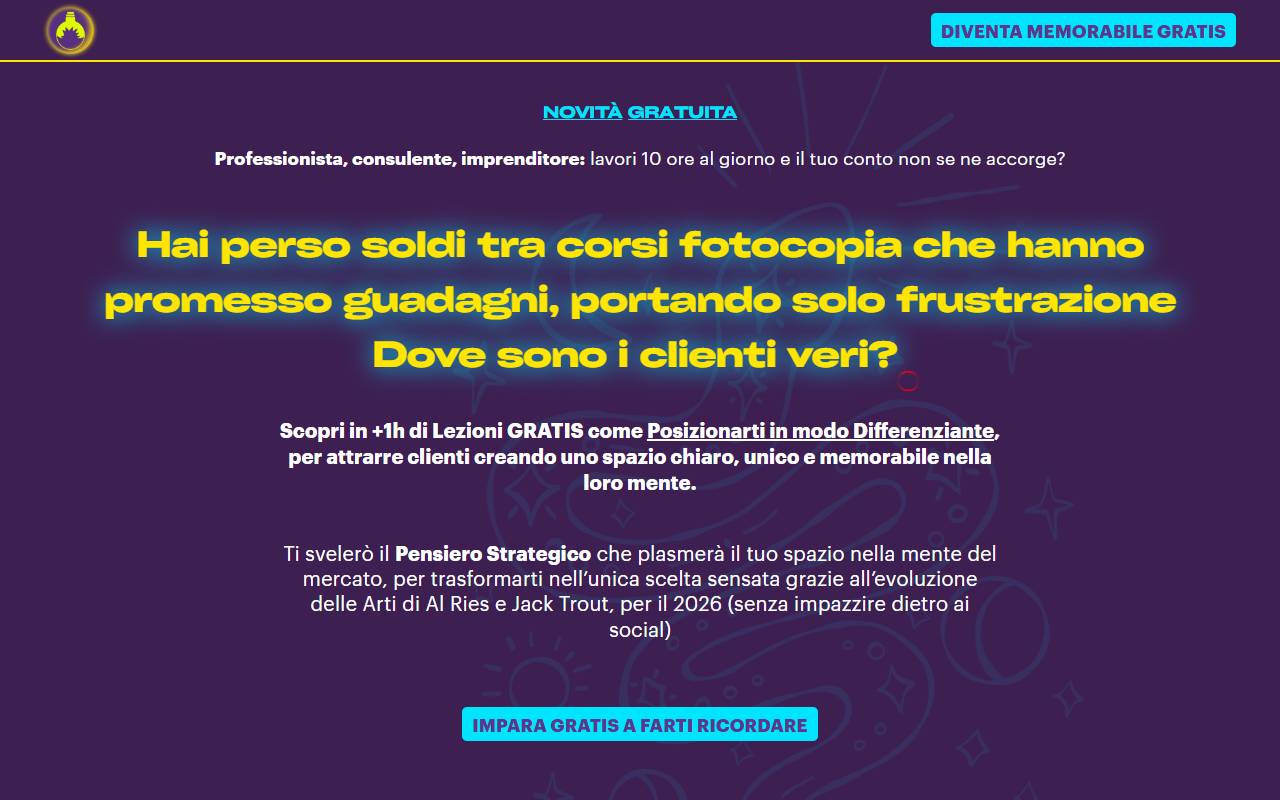 Anteprima del sito: EMPATHY LAB di Gherardo Puglisi