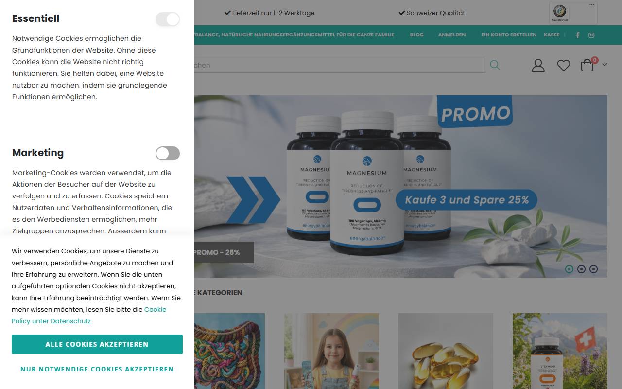 Anteprima del sito: EnergyBalance SA