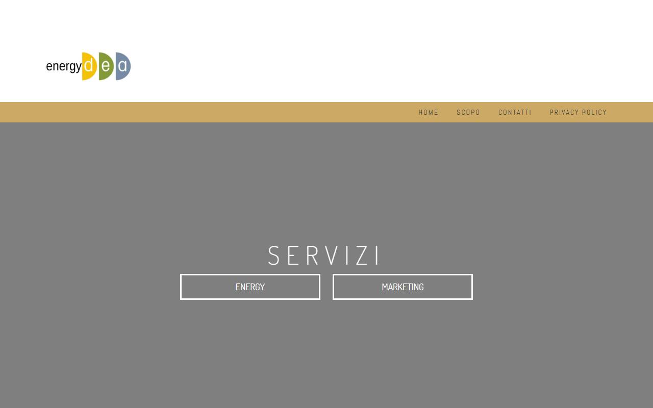 Anteprima del sito: Energydea Sagl