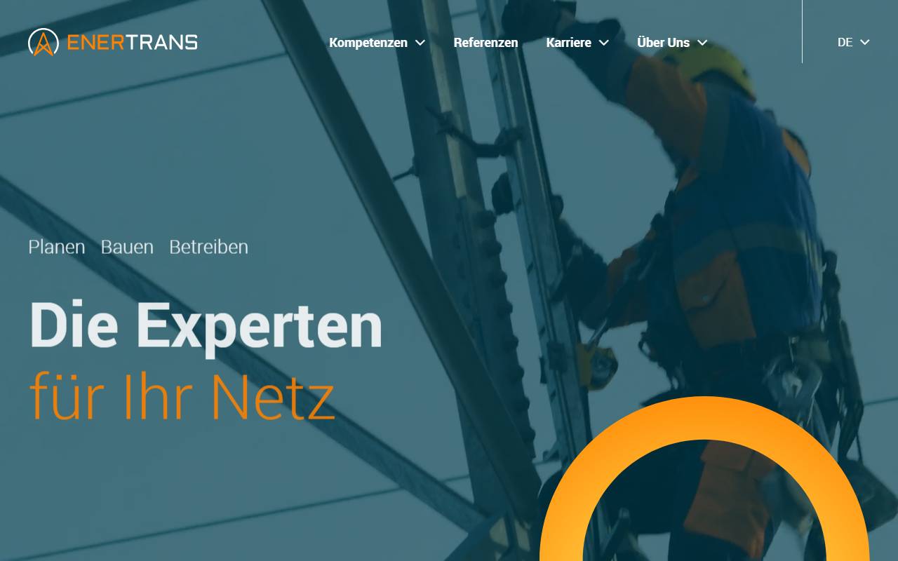 Anteprima del sito: EnerTrans Switzerland AG