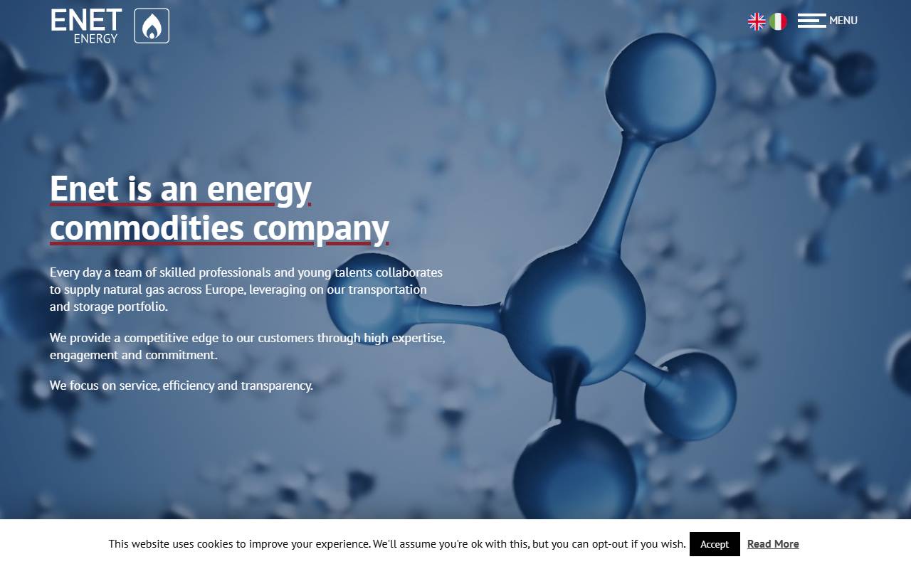 Anteprima del sito: ENET Energy SA