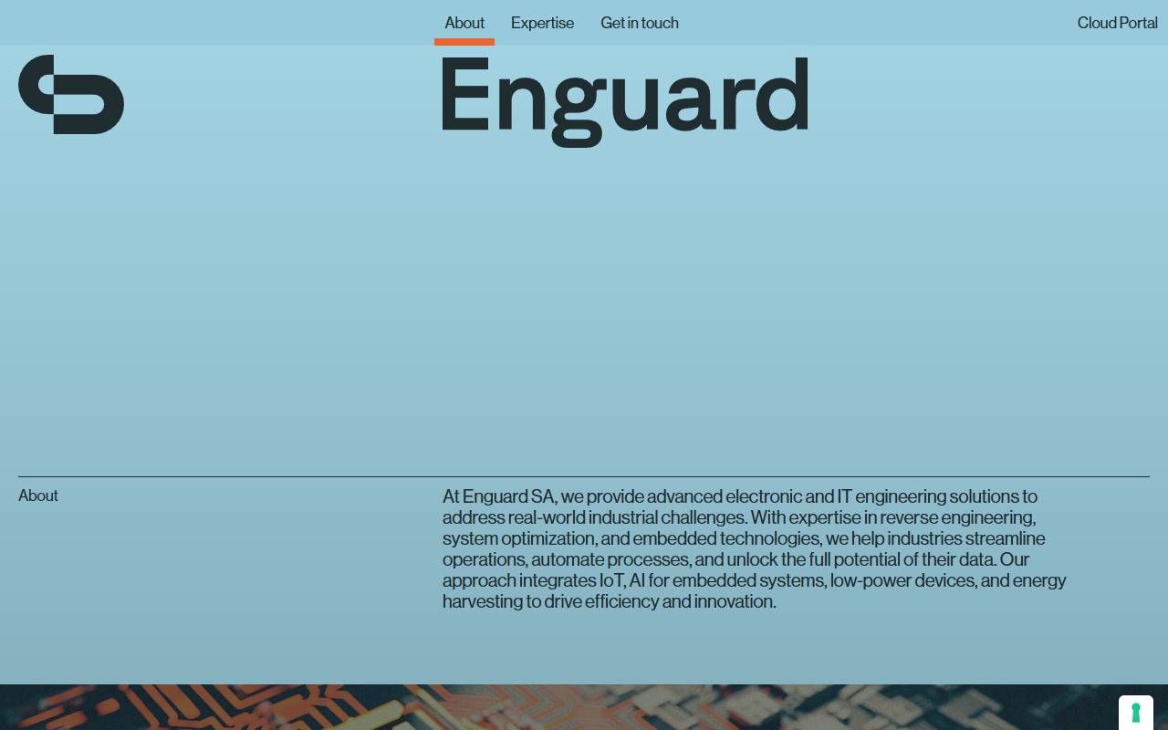 Anteprima del sito: ENGUARD SA